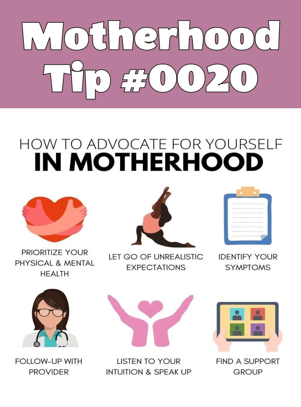 Parenting and Pregnancy Infographic | Motherhood Tip #0020